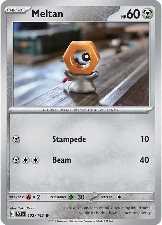 Meltan - 102/142 [SV07: Stellar Crown] 102/142
