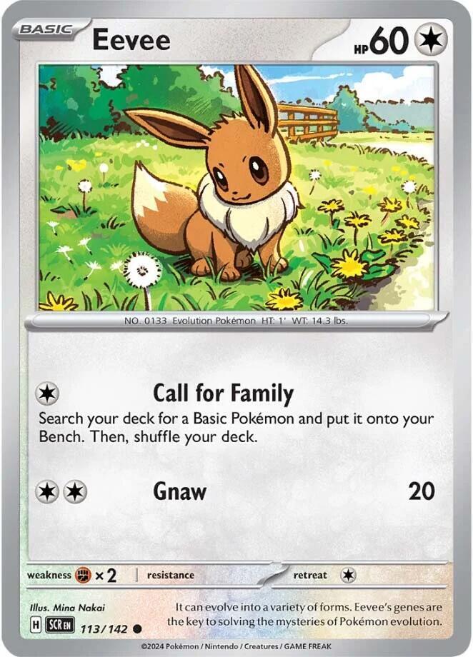 Eevee [SV07: Stellar Crown] 113/142