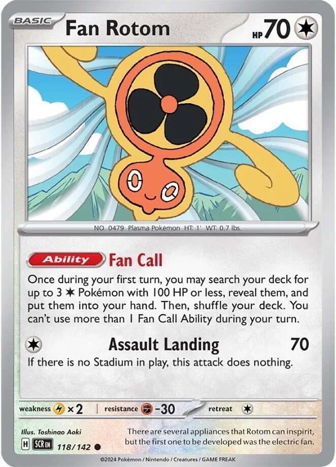 Fan Rotom [SV07: Stellar Crown] 118/142