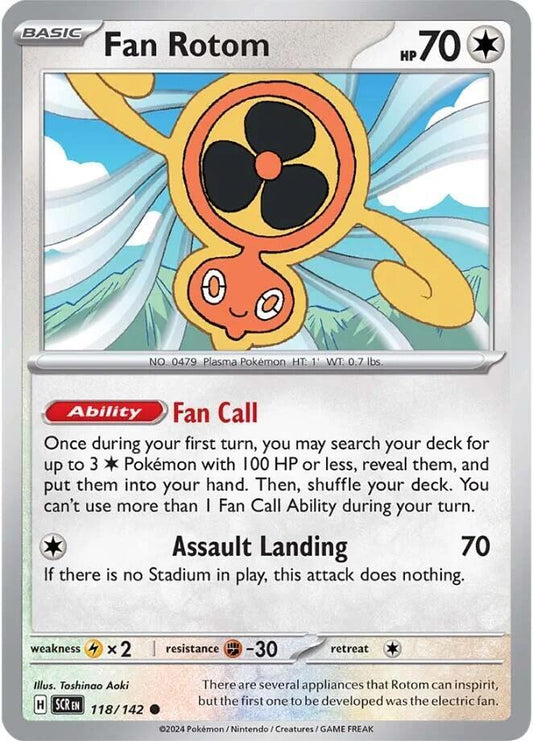 Fan Rotom [SV07: Stellar Crown] 118/142