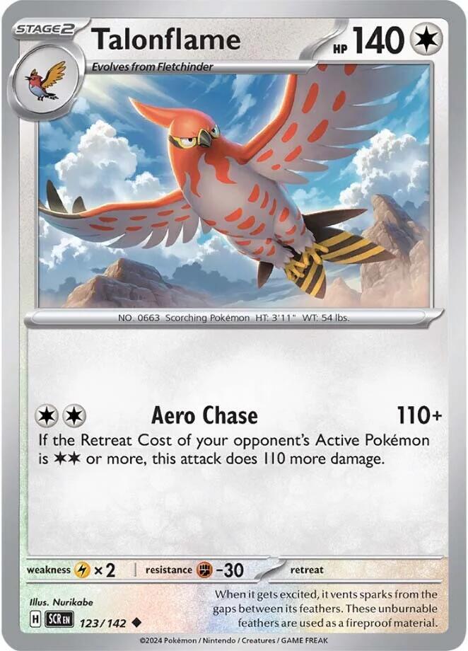 Talonflame [SV07: Stellar Crown] 123/142