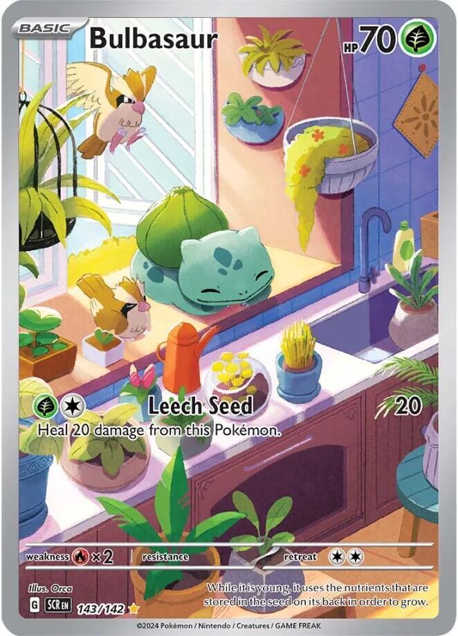 Bulbasaur [SV07: Stellar Crown] 143/142
