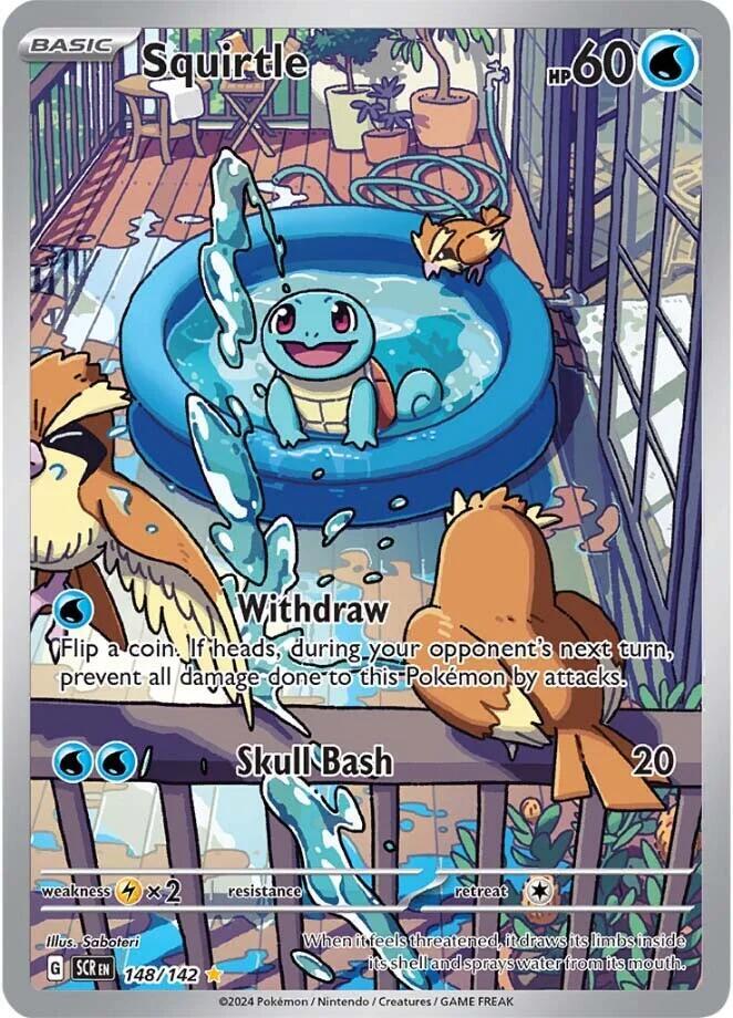 Squirtle [SV07: Stellar Crown] 148/142
