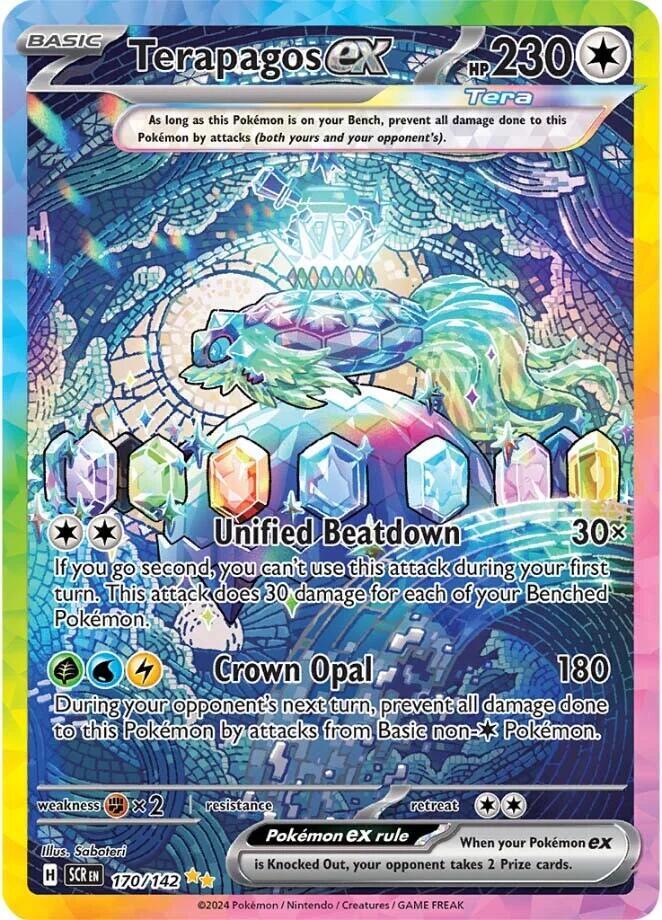 Terapagos ex - 170/142 [SV07: Stellar Crown] 170/142