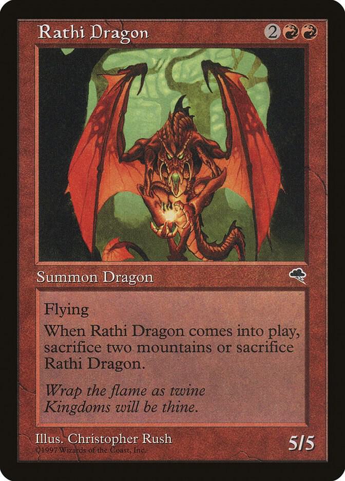 Rathi Dragon [Tempest] 196