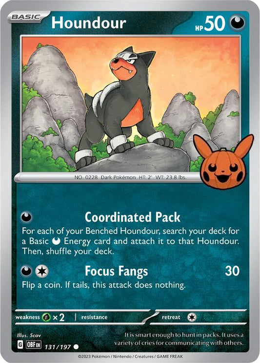 Houndour - 131/197 [Trick or Trade BOOster Bundle 2024] 131/197