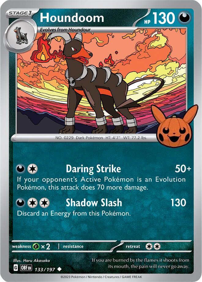 Houndoom [Trick or Trade BOOster Bundle 2024] 133/197