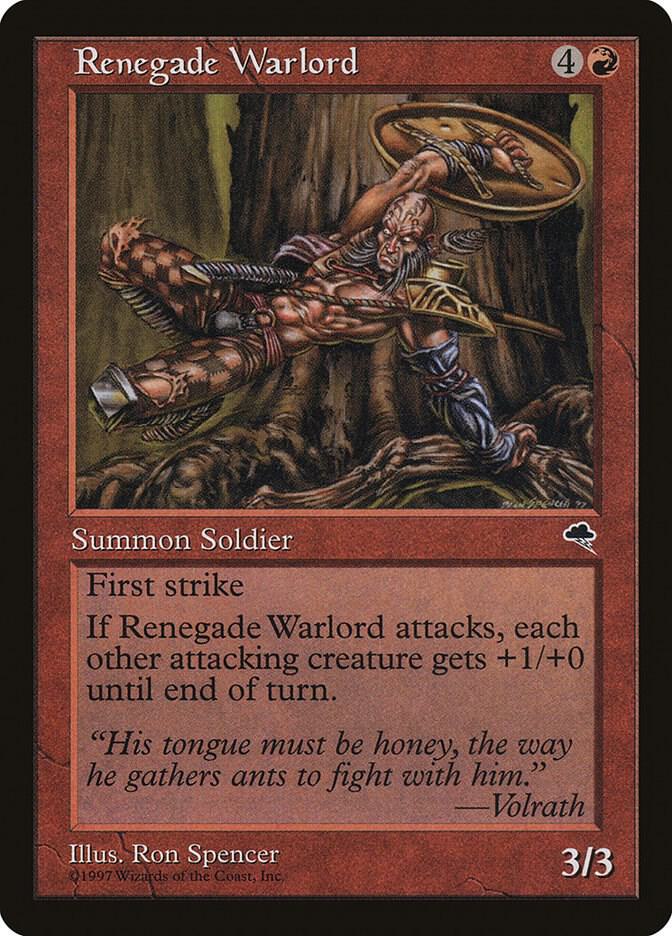 Renegade Warlord [Tempest] 197