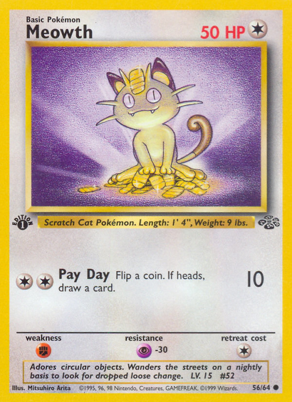 Meowth - 56/64 Jungle