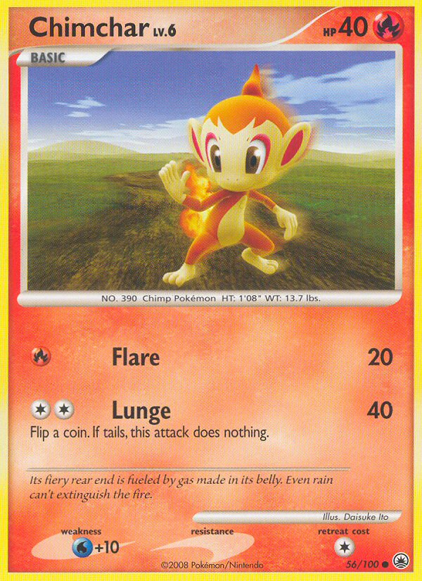 Chimchar - 56/100 Majestic Dawn