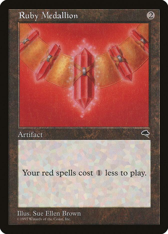 Ruby Medallion [Tempest] 305