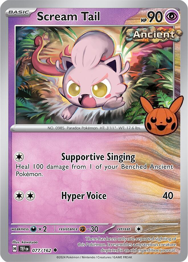 Scream Tail [Trick or Trade BOOster Bundle 2024] 077/162