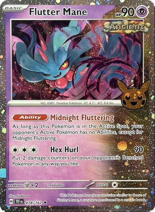 Flutter Mane (Cosmos Holo) [Trick or Trade BOOster Bundle 2024] 078/162