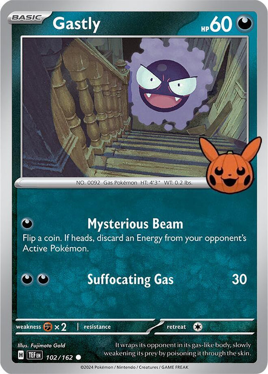 Gastly - 102/162 [Trick or Trade BOOster Bundle 2024] 102/162
