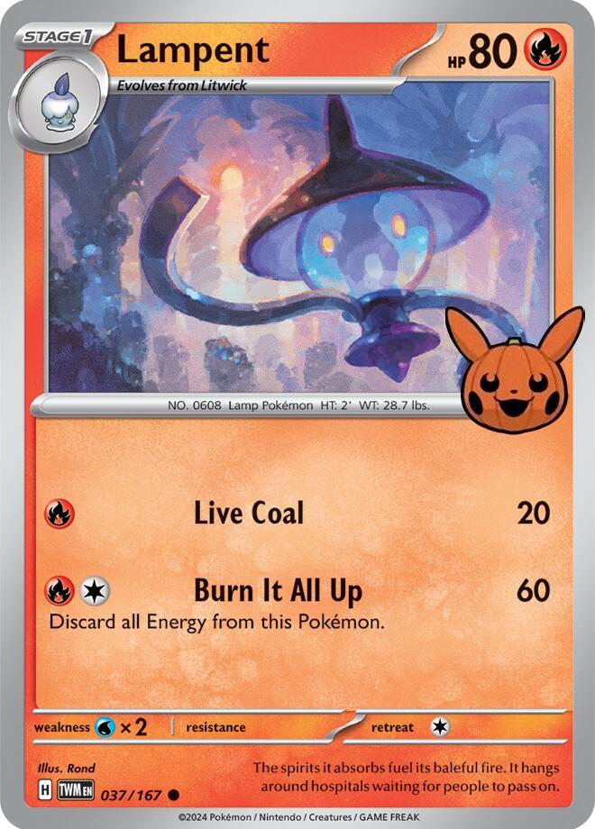 Lampent [Trick or Trade BOOster Bundle 2024] 037/167