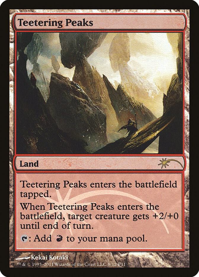 Teetering Peaks [FNM Promos] 9