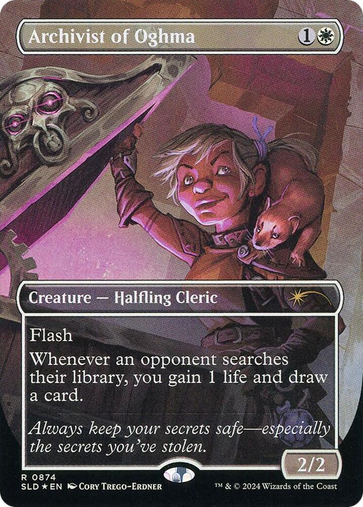 Archivist of Oghma (Rainbow Foil) [Secret Lair Drop Series] 874