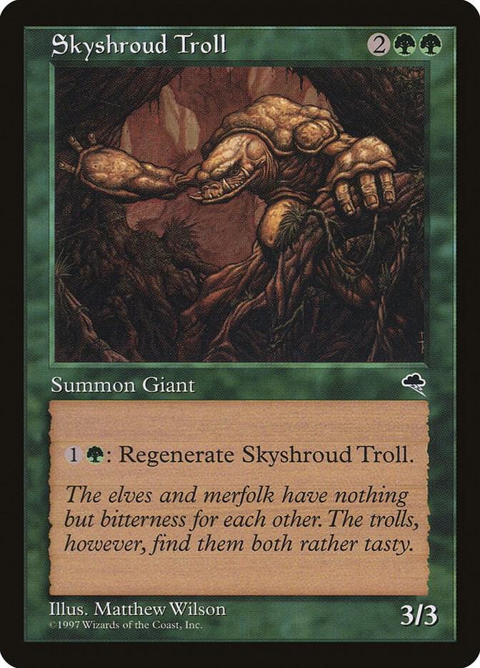 Skyshroud Troll [Tempest] 257