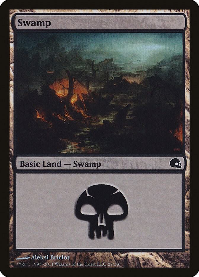 Swamp (27) [Premium Deck Series: Graveborn] 27