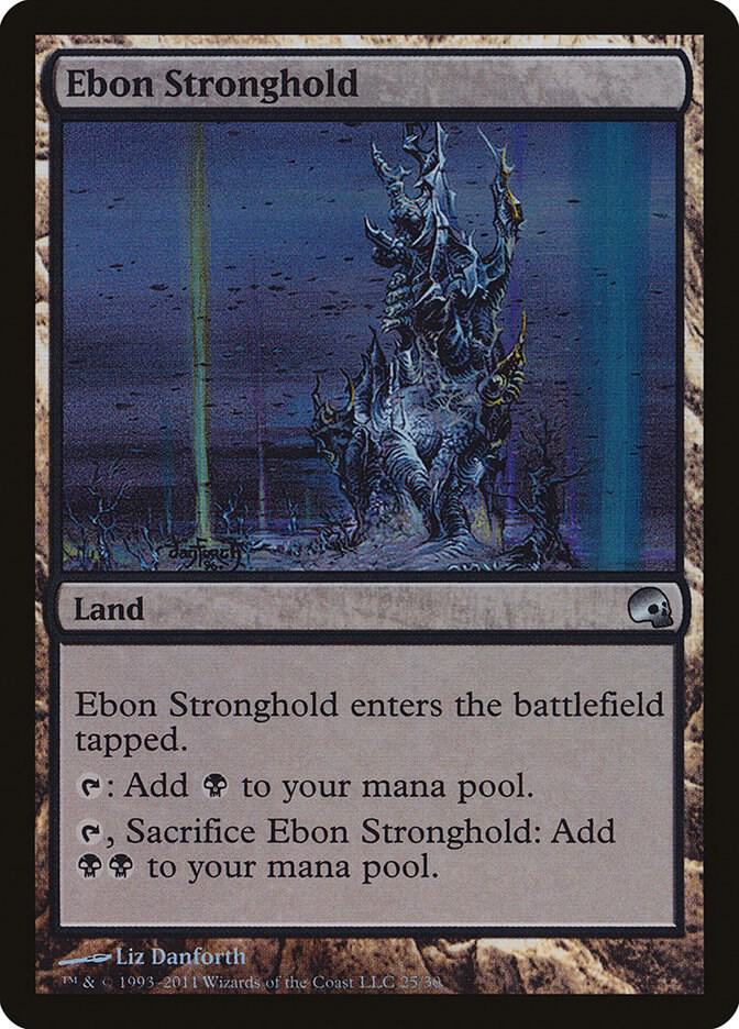 Ebon Stronghold [Premium Deck Series: Graveborn] 25