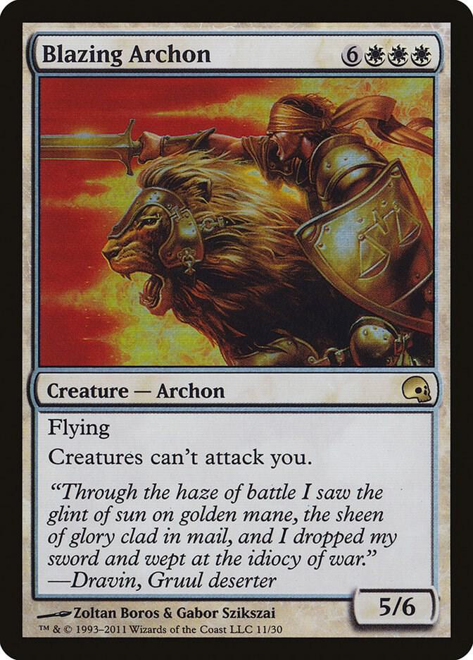 Blazing Archon [Premium Deck Series: Graveborn] 11