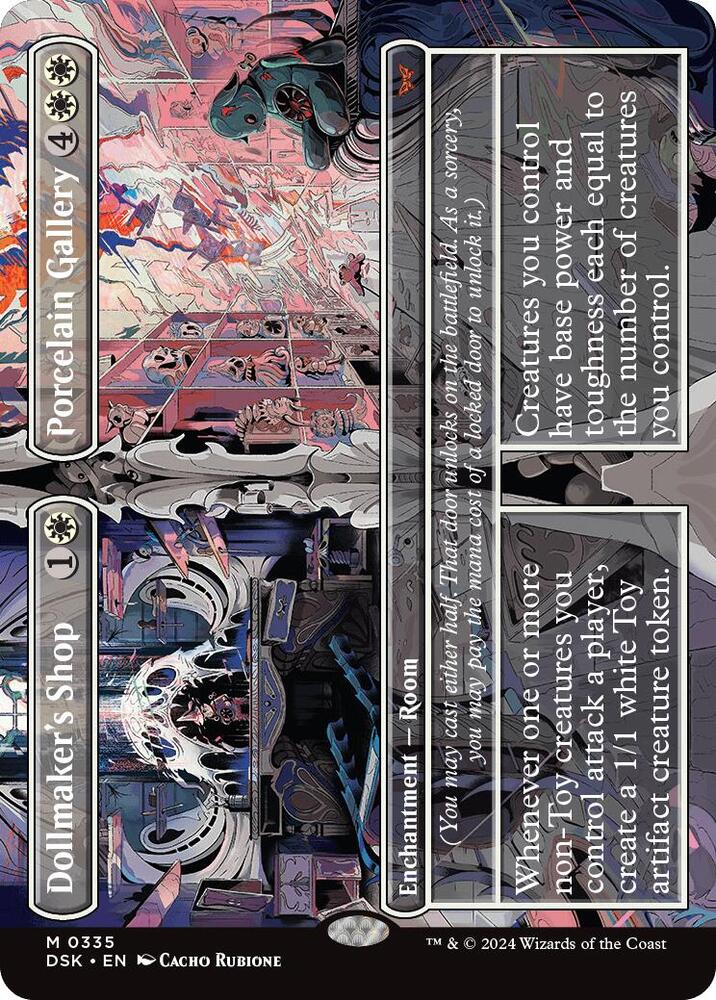 Dollmaker's Shop // Porcelain Gallery (Borderless) [Duskmourn: House of Horror] 335