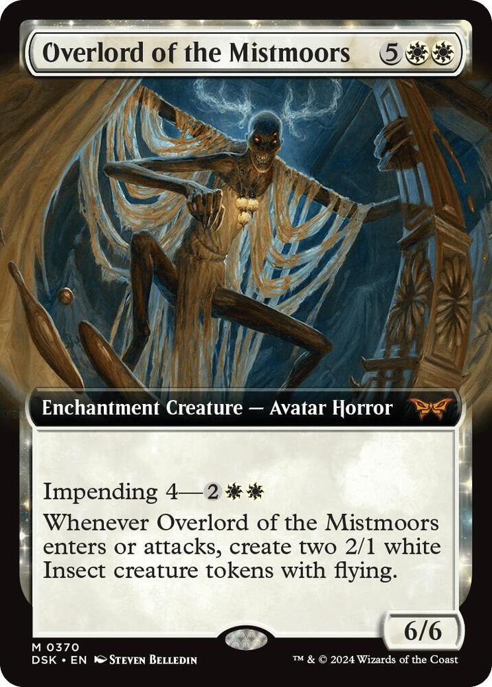 Overlord of the Mistmoors (Extended Art) [Duskmourn: House of Horror] 370