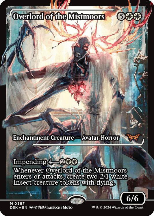 Overlord of the Mistmoors (Showcase) [Duskmourn: House of Horror] 387