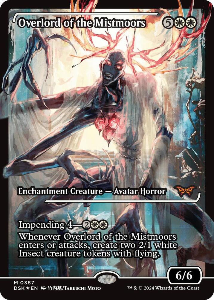 Overlord of the Mistmoors (Showcase) [Duskmourn: House of Horror] 387