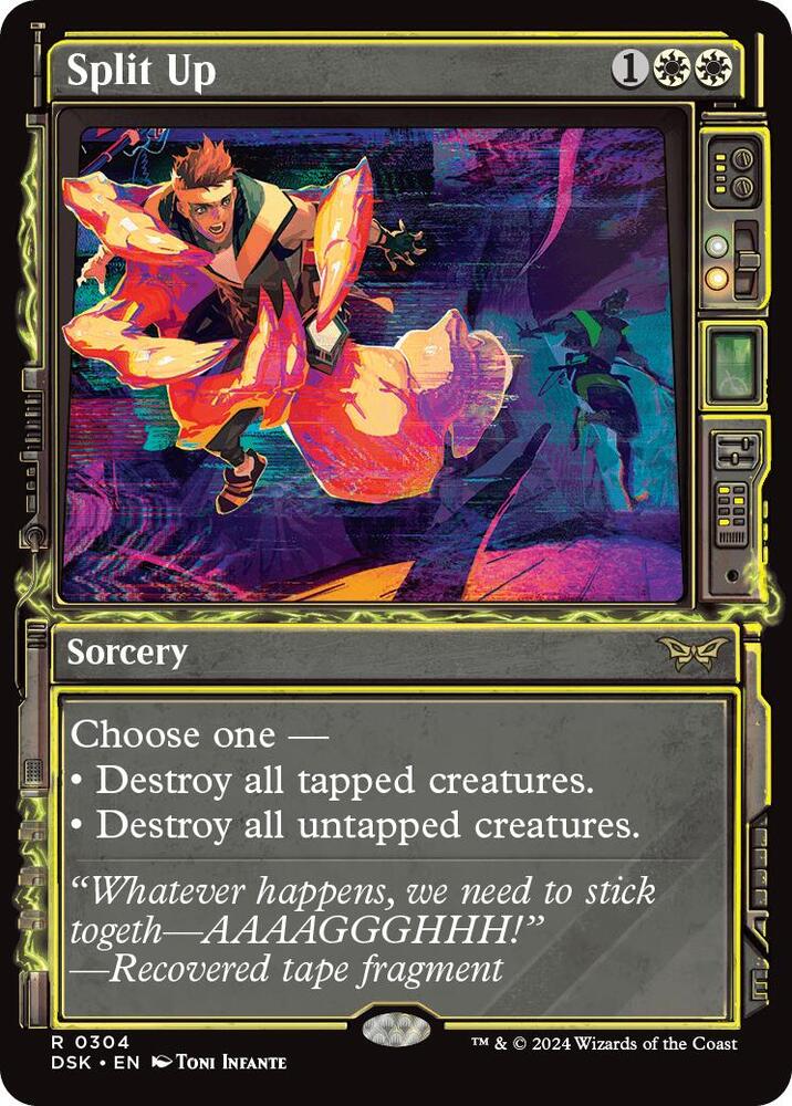 Split Up (Showcase) [Duskmourn: House of Horror] 304