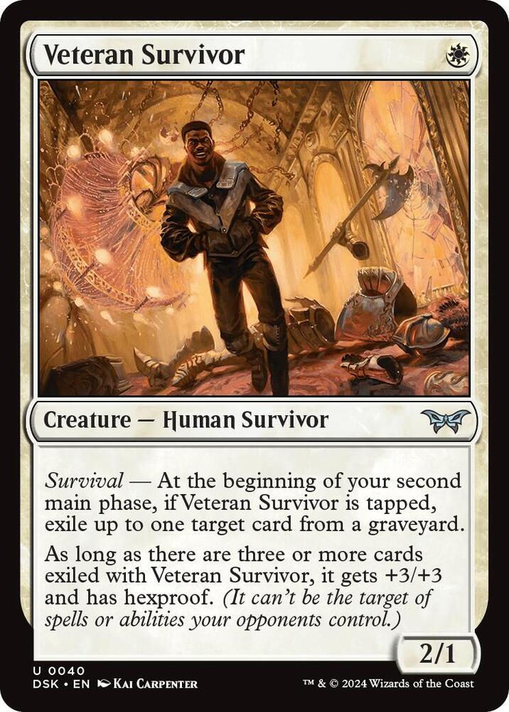 Veteran Survivor [Duskmourn: House of Horror] 40