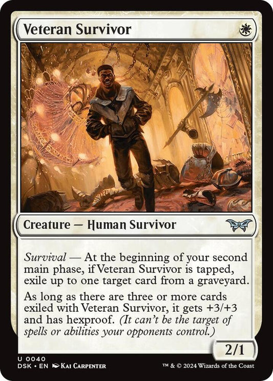 Veteran Survivor [Duskmourn: House of Horror] 40