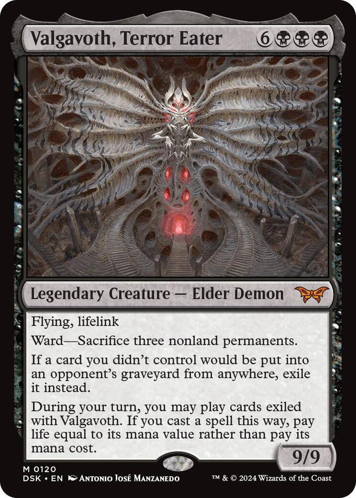 Valgavoth, Terror Eater [Duskmourn: House of Horror] 120