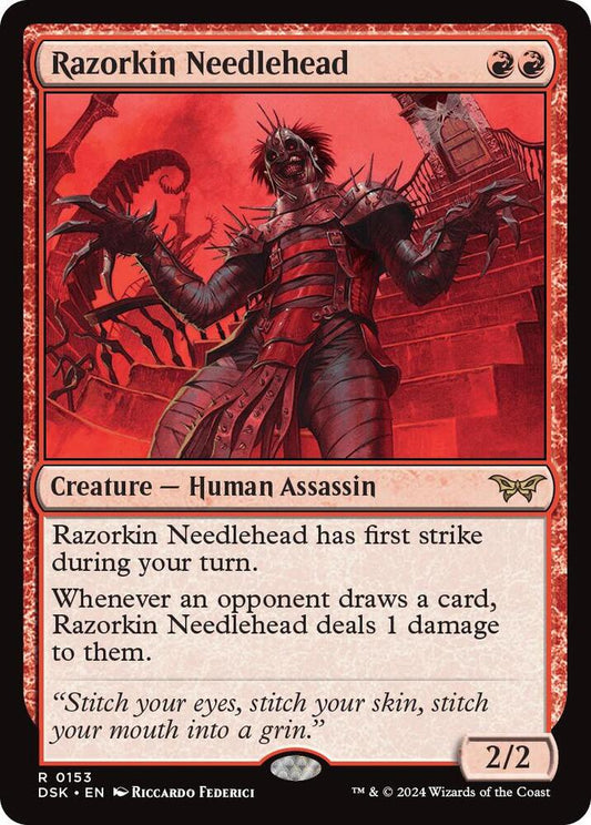 Razorkin Needlehead [Duskmourn: House of Horror] 153