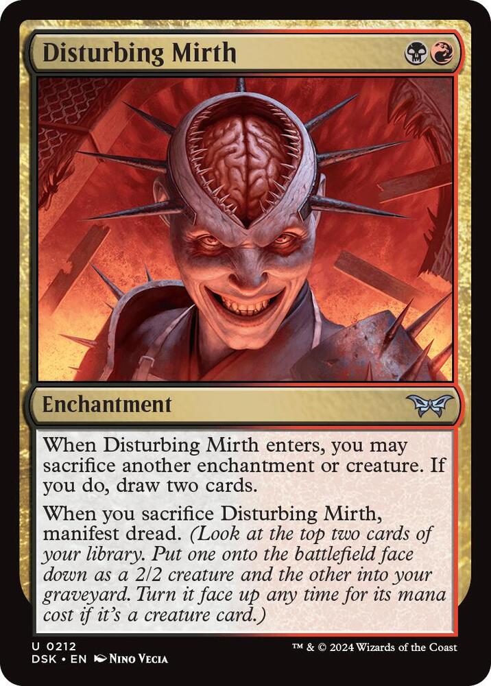 Disturbing Mirth [Duskmourn: House of Horror] 212