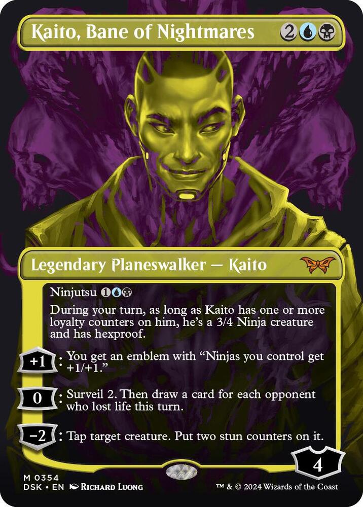 Kaito, Bane of Nightmares (Showcase) [Duskmourn: House of Horror] 354