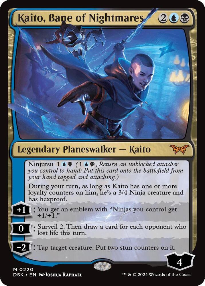 Kaito, Bane of Nightmares [Duskmourn: House of Horror] 220
