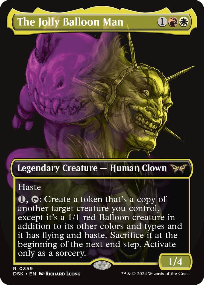 The Jolly Balloon Man (Showcase) [Duskmourn: House of Horror] 359