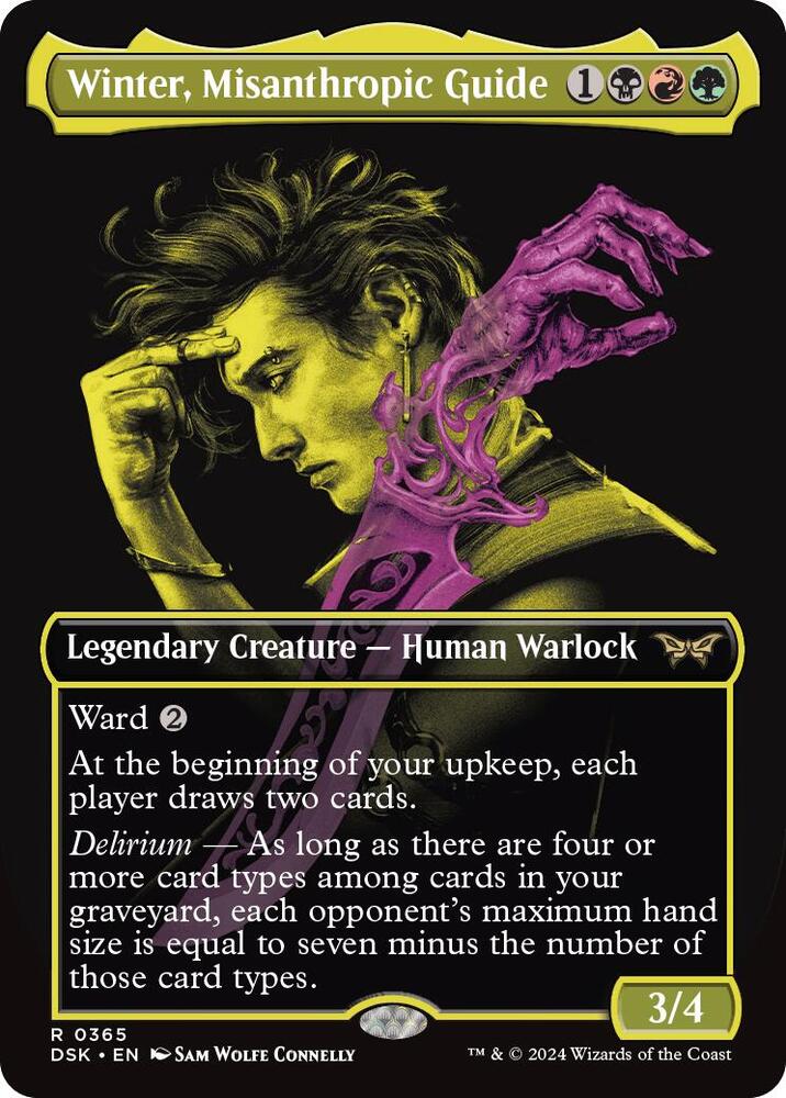 Winter, Misanthropic Guide (Showcase) [Duskmourn: House of Horror] 365