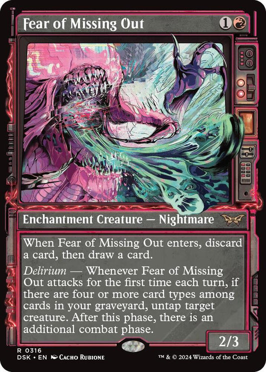 Fear of Missing Out (Showcase) [Duskmourn: House of Horror] 316
