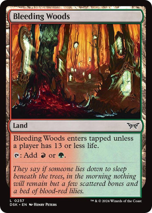 Bleeding Woods [Duskmourn: House of Horror] 257