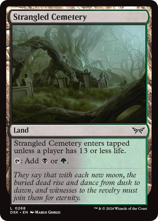 Strangled Cemetery [Duskmourn: House of Horror] 268