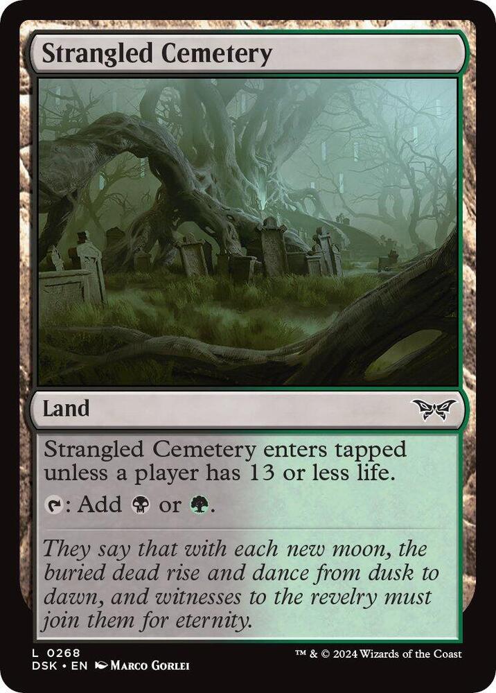 Strangled Cemetery [Duskmourn: House of Horror] 268