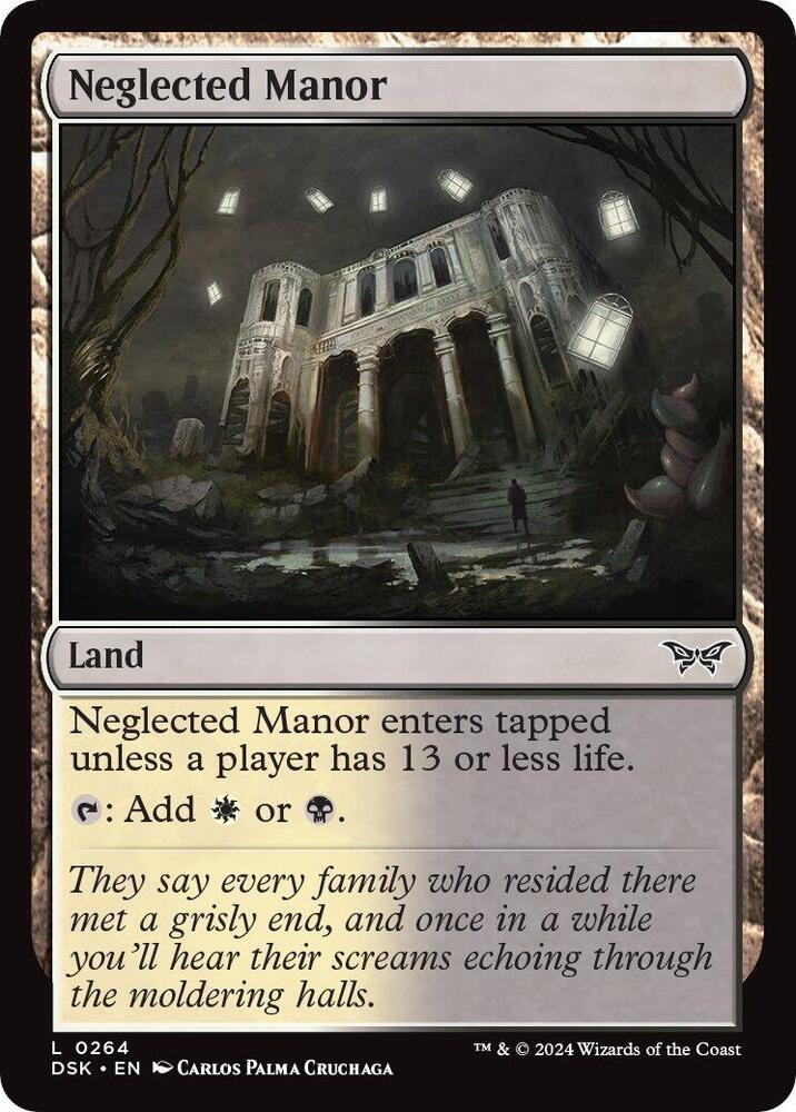 Neglected Manor [Duskmourn: House of Horror] 264