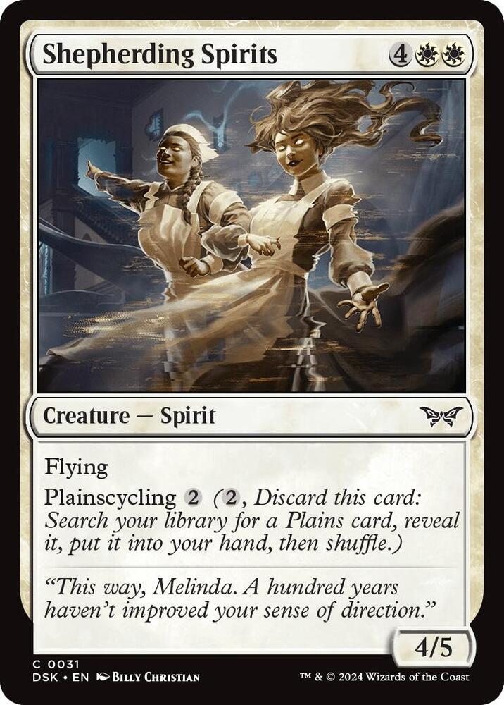 Shepherding Spirits [Duskmourn: House of Horror] 31