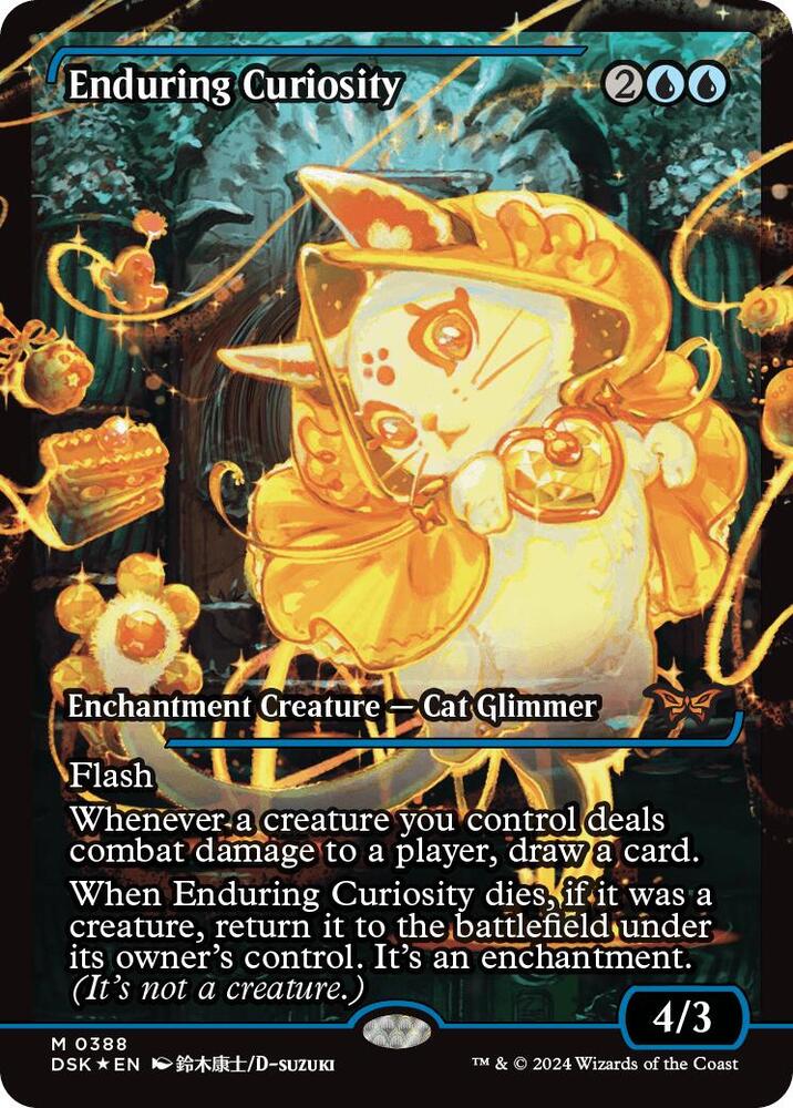 Enduring Curiosity (Showcase) [Duskmourn: House of Horror] 388