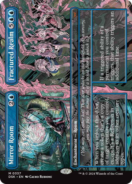 Mirror Room // Fractured Realm (Borderless) [Duskmourn: House of Horror] 337