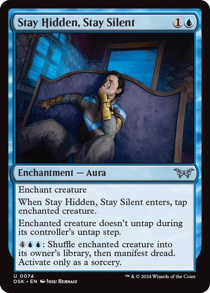 Stay Hidden, Stay Silent (0074) [Duskmourn: House of Horror] 74