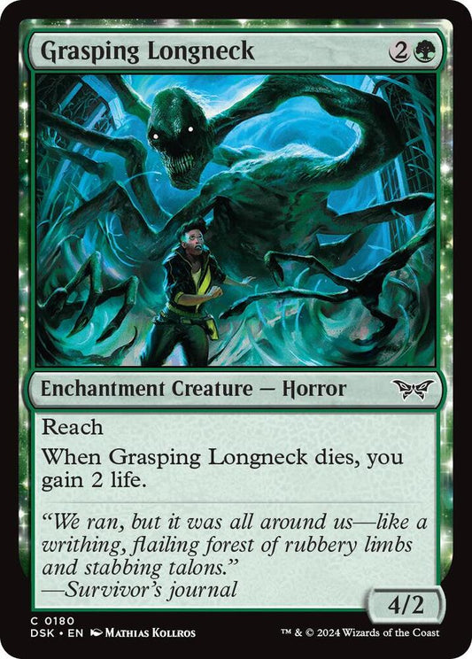 Grasping Longneck [Duskmourn: House of Horror] 180