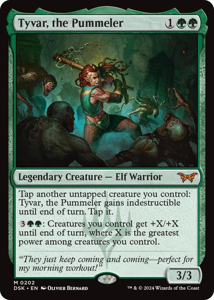 Tyvar, the Pummeler [Duskmourn: House of Horror] 202